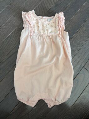 Carter's Peach Eyelet Baby One-Piece